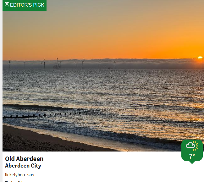 BBCScotWeather tweet picture