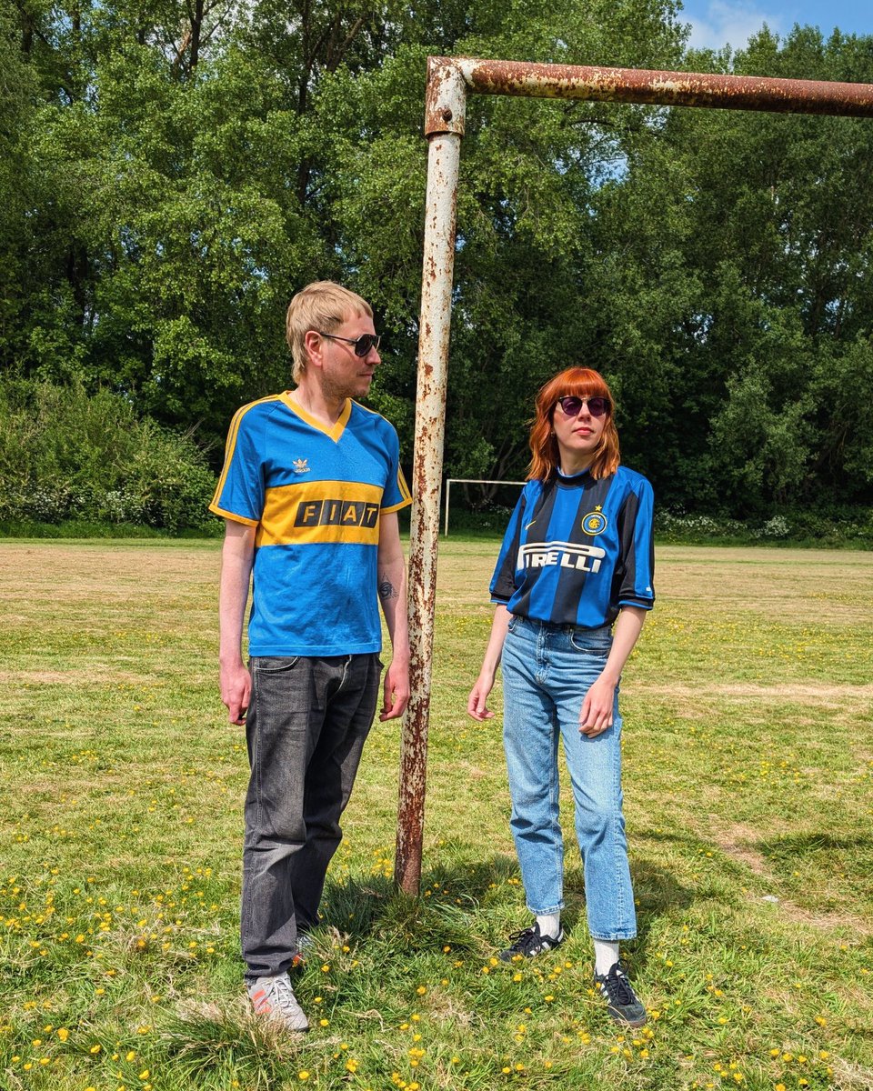 Celebrating the release of our new single 'SLY SLY' today with a couple of new pickups from <a href="/the12thmanretro/">The 12th Man Retro</a> 🔥

Stream SLY SLY now in all the usual places 🎧

distrokid.com/hyperfollow/li…