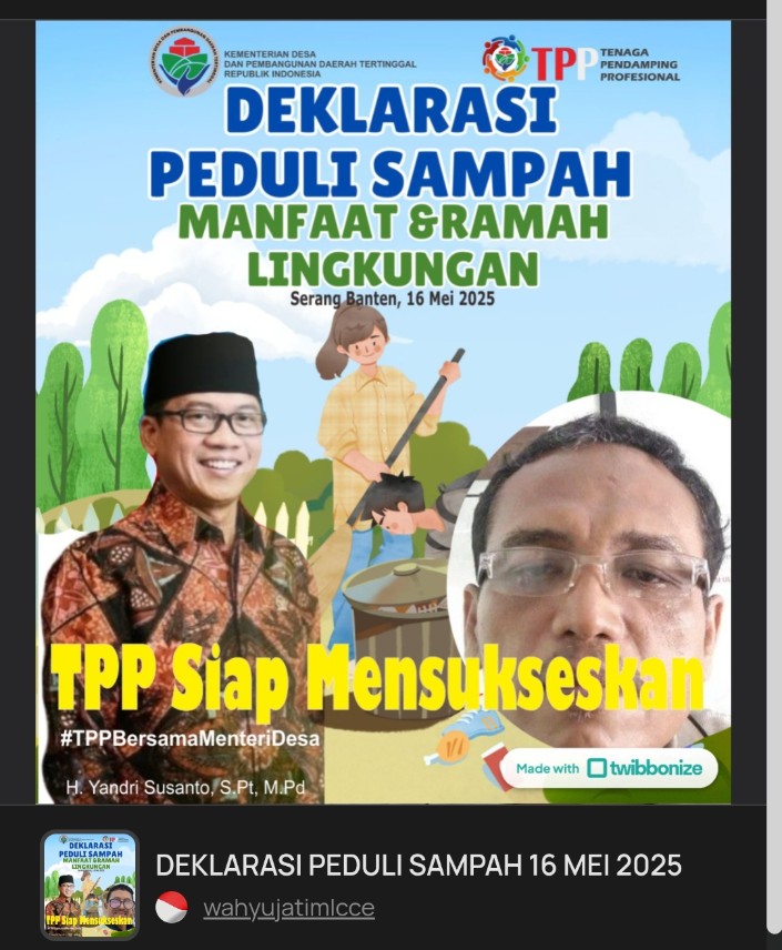 Mari bersama mensukseskan