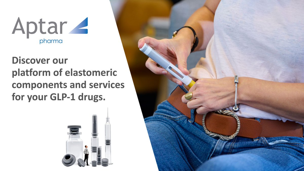 Developing #GLP1 drugs? Patient #self-injection with #autoinjectors or pens is key for type 2 diabetes &amp; obesity treatment. Learn how #AptarPharma's Rigid Needle Shields, Pre-Filled Syringe plungers &amp; Services can boost your drug development. ow.ly/OFGv50VAEUH