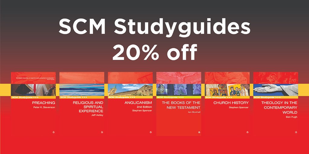 Take advantage of our special offer on the popular SCM Studyguides. All books at 20% off, and ePUBS are now £10 each! chbookshop.hymnsam.co.uk/features/scm-s…