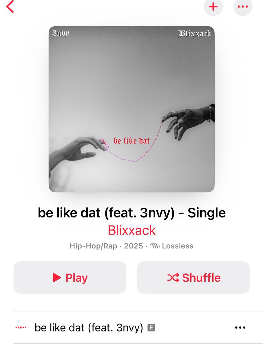 Oh my gosh wait wait wait I forgottttt <a href="/blixxack/">blixxack</a> is BACKKK and has a brand new single out TODAY ft 3nvy. Beautiful Beautiful song 😍😍

Because it be like that for real!

Good Music Friday