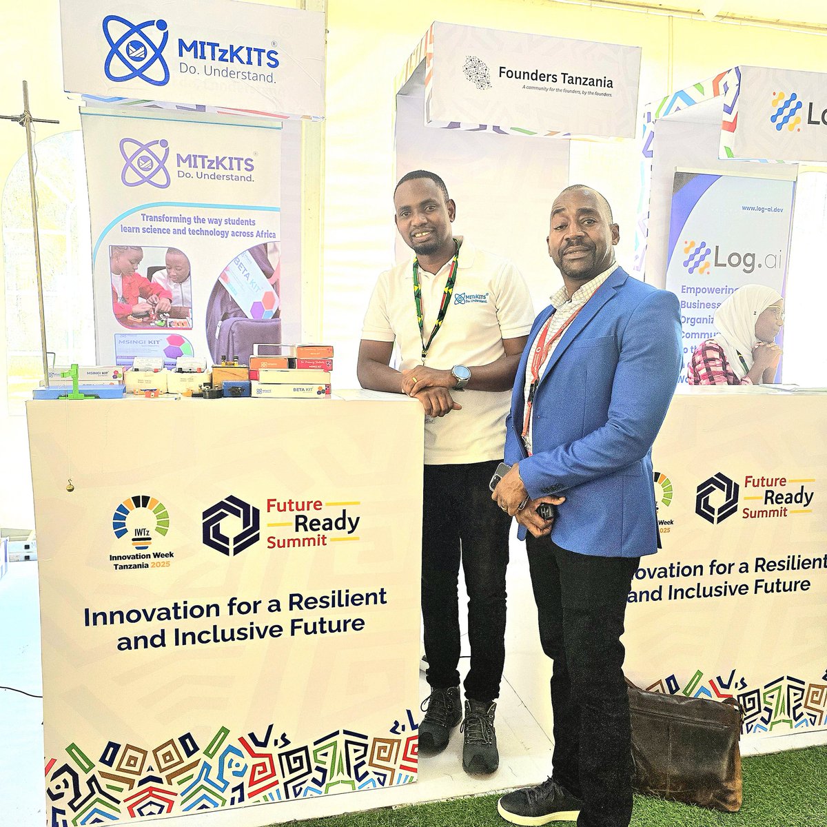 WMabala's tweet photo. Day 4 at #IWTz2025: Visitors shared how lack of lab access hindered their science education. Our portable STEM kits aim to change that, making hands-on learning accessible for all.

#MITzKITS #STEMEducation #MadeInTanzania #InnovationWeekTanzania2025 #FutureReadySummit https://t.co/G50c2Ah5dL
