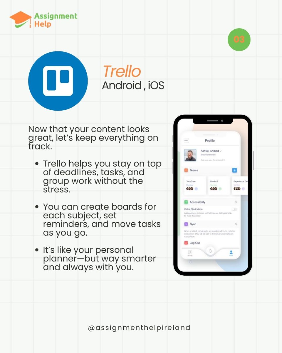 ie_assignments's tweet image. Smart students use smart tools.
These free apps are your secret weapons for smashing
deadlines and staying organised.
Trust us, once you try them, there’s no going back.
Want more academic hacks? Follow us for weekly study wins.
@assignmenthelpireland
#AcademicWritingHelp