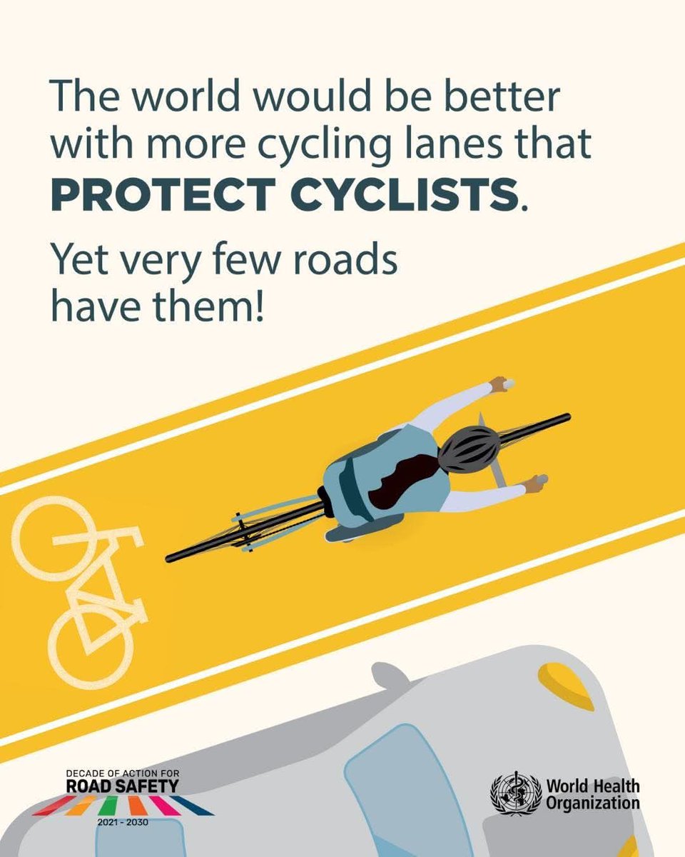 RajdeepInnHotel's tweet photo. Thanks a lot to @WHO for approving more make better cycling lanes in the world for Protect Cyclists
.
.
#ProtectCyclists 
.
.
@WHO @WorldHealthSmt https://t.co/af7bfYQnCh