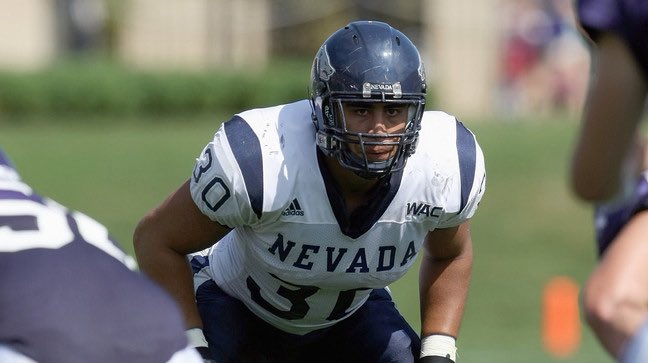 JOHNSON35BOY's tweet photo. #ThrowbackThursday 
It’s only right I post my Ex Teammates, Especially now that I’m coaching at there Alma mater!!                                                     James Michael Johnson/Joshua Mauga

#NevadaLegends https://t.co/CFNcfLMtwD