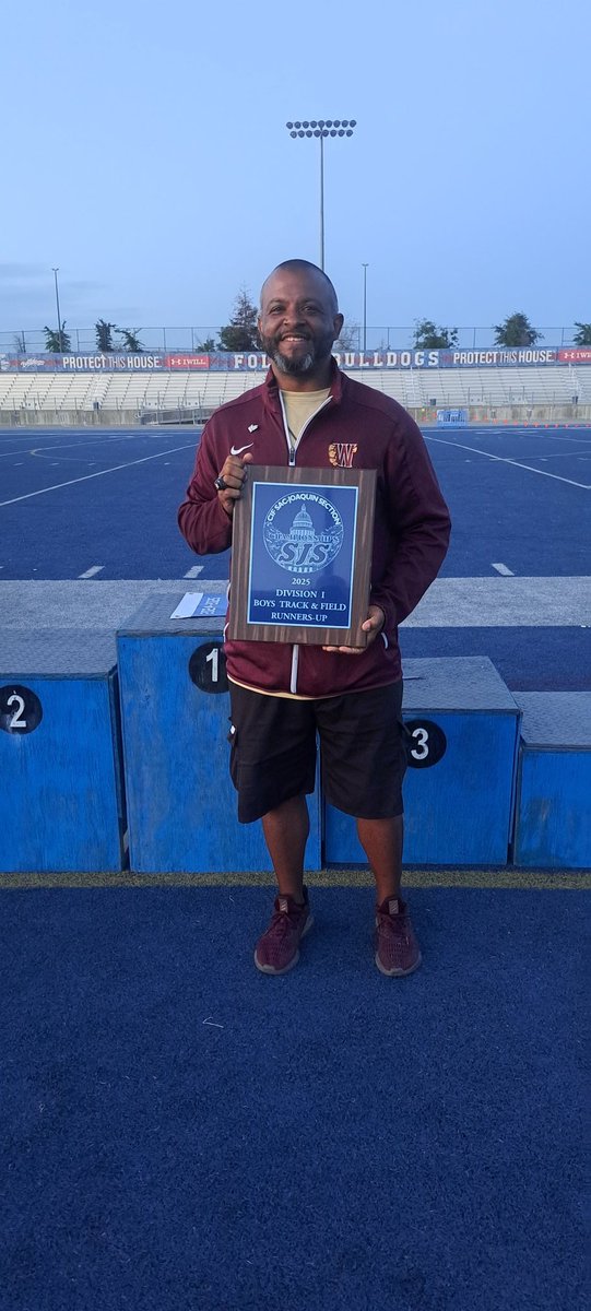 Coach Winston Butler (@coachbutler25) on Twitter photo It's a Whitney Party 3-Peat! <a href="/whitney__TF/">Whitney Track & Field</a> Girls wins <a href="/cifsjs/">CIF Sac-Joaquin Section</a> D1 Team Title 4 the 3rd str8 year! 5 str8 SFL & 3 str8 Section Titles, the Girls are officially a Dynasty! The Boys had a great meet to finish 2nd! #WhitneyTrackAndField #SectionChampions #Dynasty #WHSUnleashed #ClawsUp It's a Whitney Party 3-Peat! <a href="/whitney__TF/">Whitney Track & Field</a> Girls wins <a href="/cifsjs/">CIF Sac-Joaquin Section</a> D1 Team Title 4 the 3rd str8 year! 5 str8 SFL & 3 str8 Section Titles, the Girls are officially a Dynasty! The Boys had a great meet to finish 2nd! #WhitneyTrackAndField #SectionChampions #Dynasty #WHSUnleashed #ClawsUp
