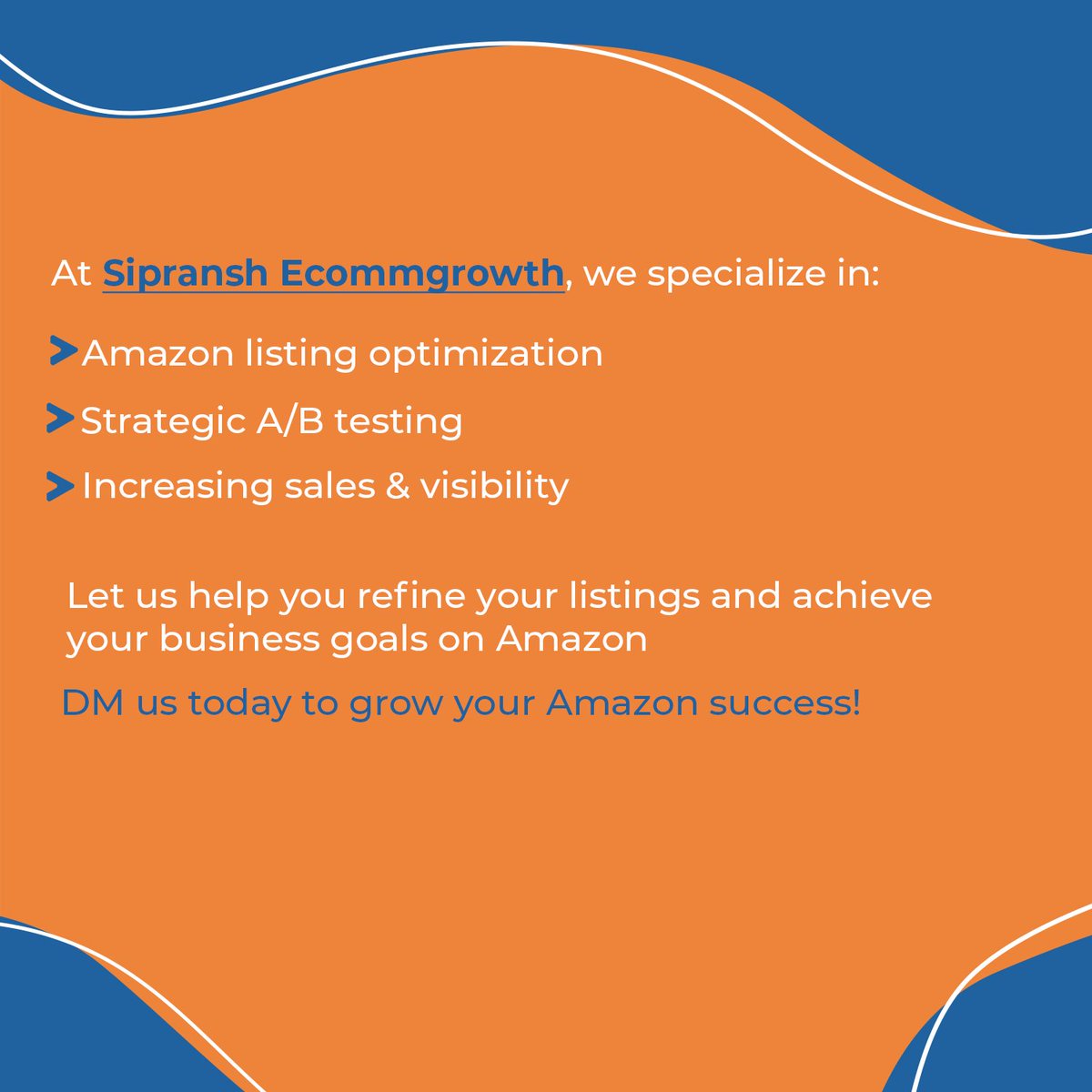 SipranshE's tweet photo. Boost Buyability with Amazon’s Manage Your Experiments Tool
Link: https://t.co/DJFhYx2ra4
Call Us Right Now On: +1(818)-850-5356 or write to us by email on:
hello@sipranshecommgrowth.com
#amazon #amazonseller #sipransh #sipranshecommgrowth #apluscontent #amazonsellercentral https://t.co/Mk3ypfVRn3