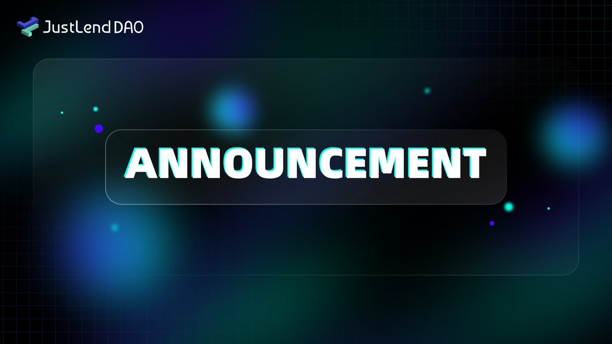 📢 Announcement on Disabling Supply and Borrow in the USDJ Market To  optimize asset structure and enhance market efficiency, JustLend DAO has  proposed to disable Supply and Borrow in the USDJ market.