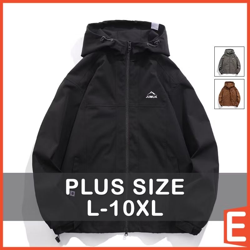 _nadiahanim_'s tweet photo. Check out [L-10XL] Plus Size Hooded Jacket Men Jaket Lelaki Saiz Besar Water-resistant Long Sleeve Pocket Zip Jackets Man Casual Windproof Black Green Brown Coat Outerwear Big Oversized Clothing for RM105.81. Get it on Shopee now! https://t.co/8UZ9dhrfkH https://t.co/NXwuwRFuge