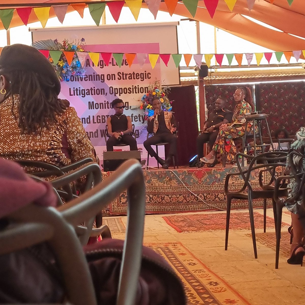 Thenature_net's tweet photo. Happy #IDAHOBIT! Honored to have share lived experiences of being displaced at Hivos’ event.

I spoke on the need for true inclusion of queer refugees—beyond tokenism. 

Being humane is free. Anyone could be one crisis away from displacement.
#PowerOfCommunities https://t.co/gHcFnjQOJt