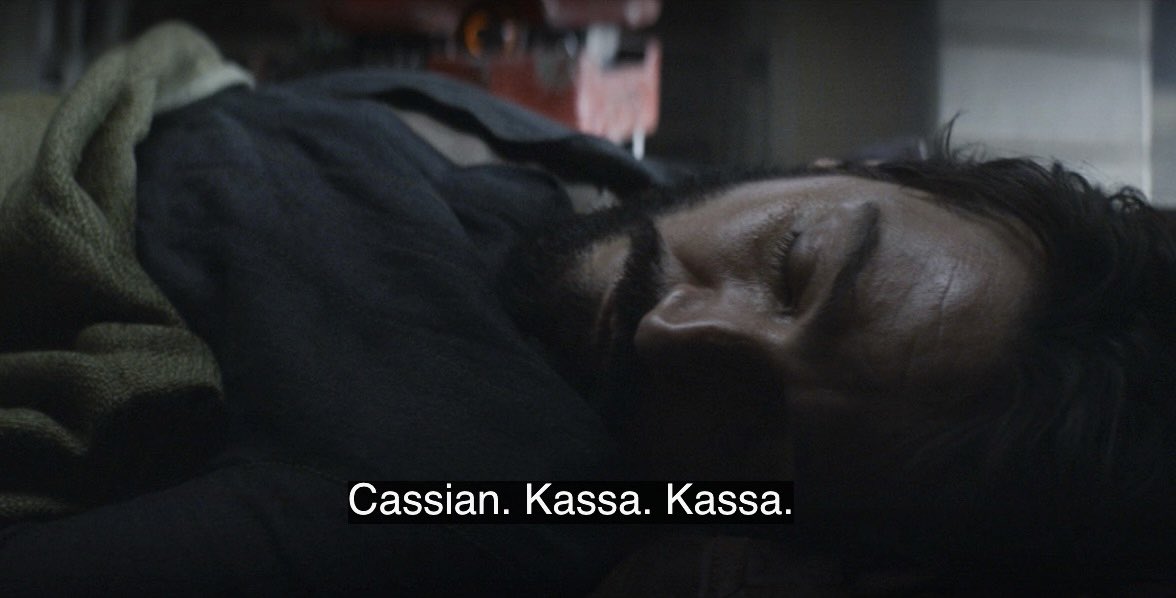 jaminn333's tweet image. My favorite scenes of Cassian dreaming of his sister while B2EMO and K2SO try to wake him up.
“Cassian..”
“Kassa….Kassa!”
#Andor S1:E1 S2:E12