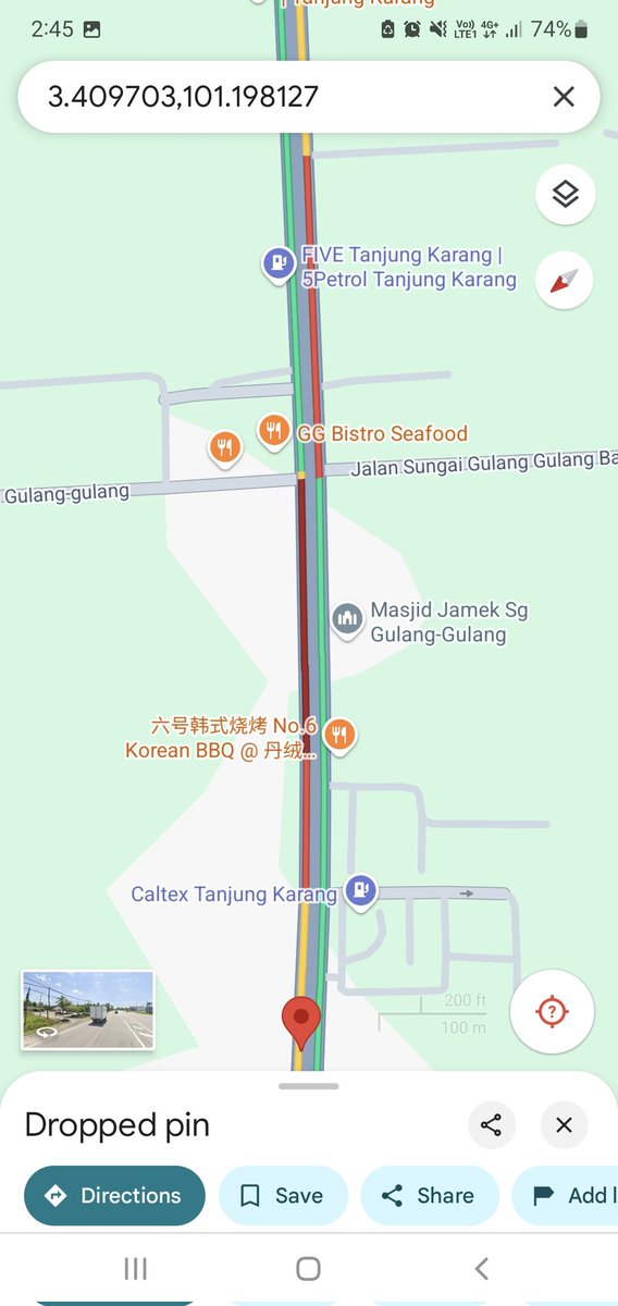 TEOH Y C (@jeffreyteoh) on Twitter photo FT05, Jalan Kuala Selangor - Teluk Intan, 3.409703,101.198127
Lane kiri ada lubang.
Sebelum trafik light yang selalu penyebab sesak teruk tu.
<a href="/Roadcare_Sel/">ROADCARE SELANGOR</a> <a href="/JkrKSelangor/">JKRKualaSelangor</a> FT05, Jalan Kuala Selangor - Teluk Intan, 3.409703,101.198127
Lane kiri ada lubang.
Sebelum trafik light yang selalu penyebab sesak teruk tu.
<a href="/Roadcare_Sel/">ROADCARE SELANGOR</a> <a href="/JkrKSelangor/">JKRKualaSelangor</a>