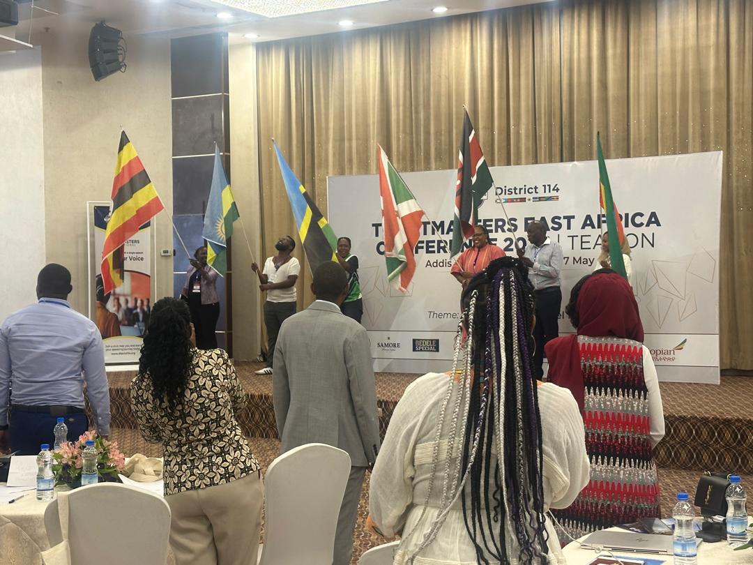 #TEACON2025 has kicked off the flag parade. 

#Toastmasters
#WhereLeadersAreMade