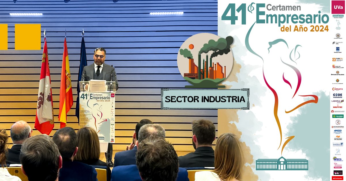 𝗢𝘂𝗿 𝗖𝗘𝗢, 𝗮𝘄𝗮𝗿𝗱𝗲𝗱 𝗮𝘀 𝗕𝘂𝘀𝗶𝗻𝗲𝘀𝘀𝗽𝗲𝗿𝘀𝗼𝗻 𝗼𝗳 𝘁𝗵𝗲 𝗬𝗲𝗮𝗿
Last night, he was recognized by the University of Valladolid in the 41st edition of the #BusinessAwards for his leadership in the #industrial sector.
Congrats, Tony!