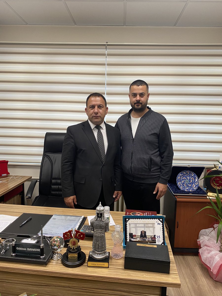 Sadık Şahinöz’e ziyaretlerinden dolayı teşekkür ederim