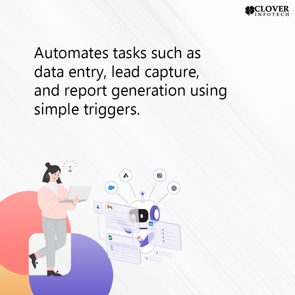 _CloverInfotech's tweet image. #TechTool –💡Have you explored this #AI workflow automation tool called Bardeen?

Stay updated with the latest in #tech👉 tinyurl.com/2948mwda

Check relevant job openings with us👉 tinyurl.com/2k6ab4dw

#artificialintelligence #aitools #aicommunity