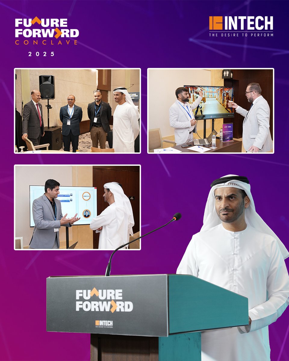 icsglobal_in's tweet photo. 𝐀 𝐫𝐞𝐰𝐢𝐧𝐝 𝐨𝐟 𝐅𝐮𝐭𝐮𝐫𝐞 𝐅𝐨𝐫𝐰𝐚𝐫𝐝 𝐂𝐨𝐧𝐜𝐥𝐚𝐯𝐞 𝟐𝟎𝟐𝟓.   

A day of powerful insights, transformative ideas, and bold conversations that will inspire what's next. Grateful to all the trailblazers who joined this exciting journey.  

#INTECH #FutureForward2025 https://t.co/5e7ifc2grU