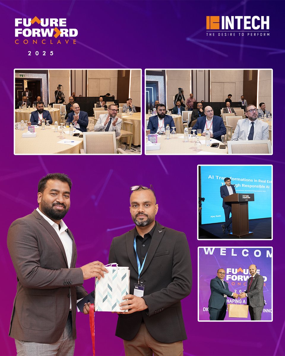 icsglobal_in's tweet photo. 𝐀 𝐫𝐞𝐰𝐢𝐧𝐝 𝐨𝐟 𝐅𝐮𝐭𝐮𝐫𝐞 𝐅𝐨𝐫𝐰𝐚𝐫𝐝 𝐂𝐨𝐧𝐜𝐥𝐚𝐯𝐞 𝟐𝟎𝟐𝟓.   

A day of powerful insights, transformative ideas, and bold conversations that will inspire what's next. Grateful to all the trailblazers who joined this exciting journey.  

#INTECH #FutureForward2025 https://t.co/5e7ifc2grU