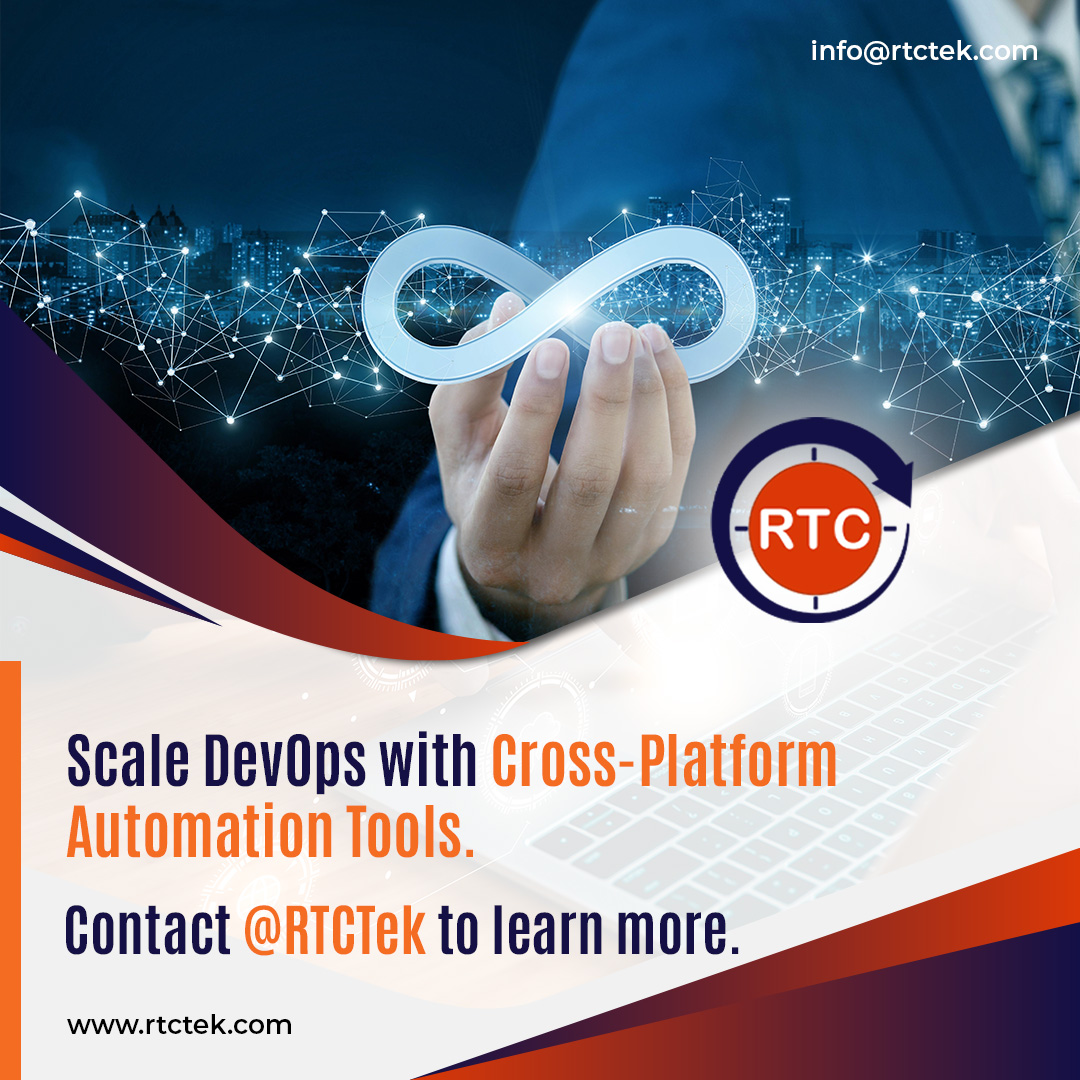 RtcTek's tweet image. In a multi-platform world, automation must be versatile. #RoundTheClockTechnologies builds scalable DevOps pipelines that work across cloud providers, operating systems, and deployment models.