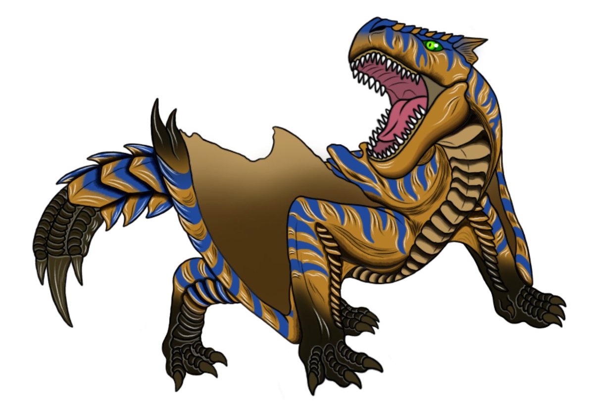 MusaegYong71953's tweet image. 난폭한 원시의 비룡, 울부짖는 폭군
#MonsterHunter #몬스터헌터 #Tigrex #티가렉스