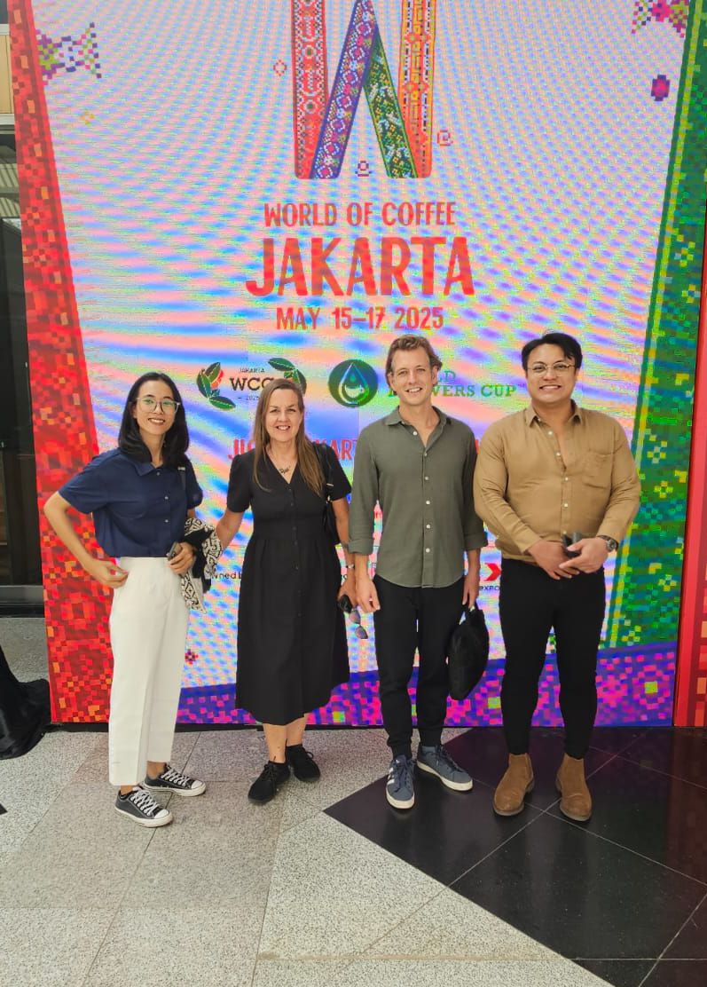Sawbwa &amp; Seedlot teams in Jakarta for the World Of Coffee ☕