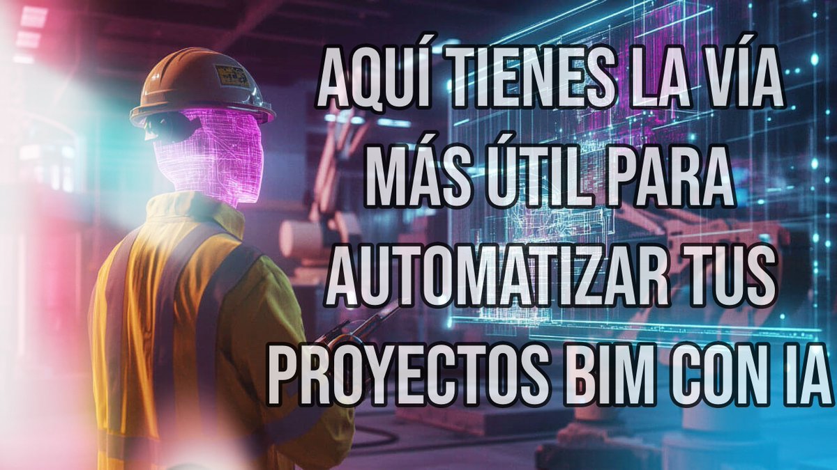 🚀 Conviértete en #CitizenDeveloper #BIM en solo 1 semana y por 150€ 

📅 23–26 junio | 💻 Online | 10h 
👨‍🏫 Con David Moreira, experto en #automatización y #transformacióndigital

✅ Automatiza tareas
✅ Crea dashboards
✅ Usa copilotos #IA

🔗 bit.ly/4djFaWD