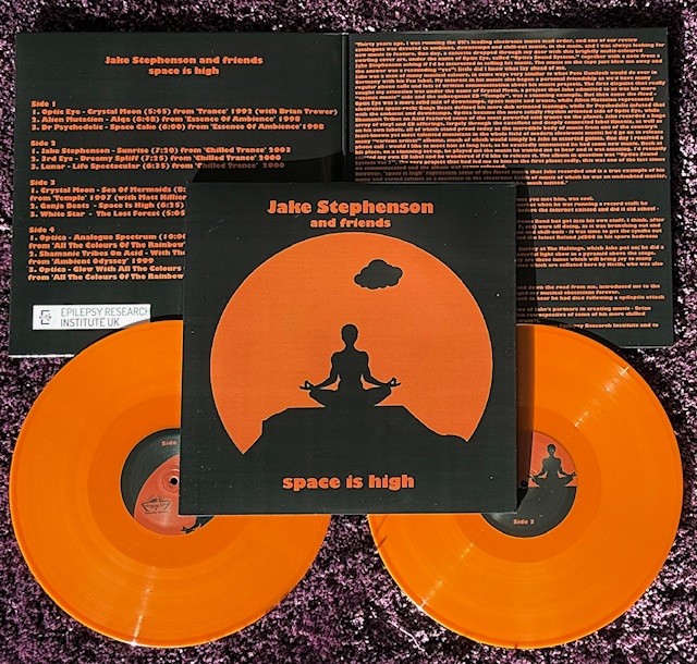 JAKE STEPHENSON - 'SPACE IS HIGH' - NOW IN-STOCK
Remembering an old friend, who died after an epileptic attack 20 years ago - a double LP that celebrates his more 'laid-back' instrumentals from the 90s; copies available from FdM's shop
fruitsdemerrecords.com/shop.html
and from Shiny Beast