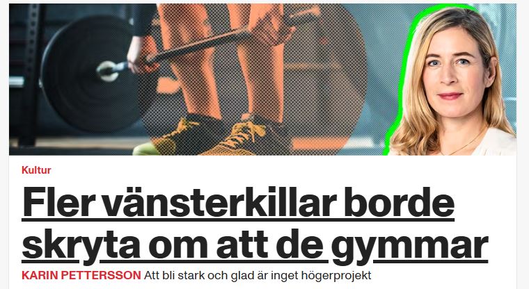 Det tåget har gått Karin. Dina kollegor har nu ägnat närmre 10 år att skriva smutsartiklar om bl.a. <a href="/TheGloriousLion/">The Golden One</a> <a href="/Jonas2Nilsson/">Jonas Nilsson</a> <a href="/Aktivklubb_SE/">Aktivklubb Sverige</a> otaliga fler för att de ägnat sig åt uppbyggliga aktiviteter.

Njut av mörtaxlarna och strutsbenen.