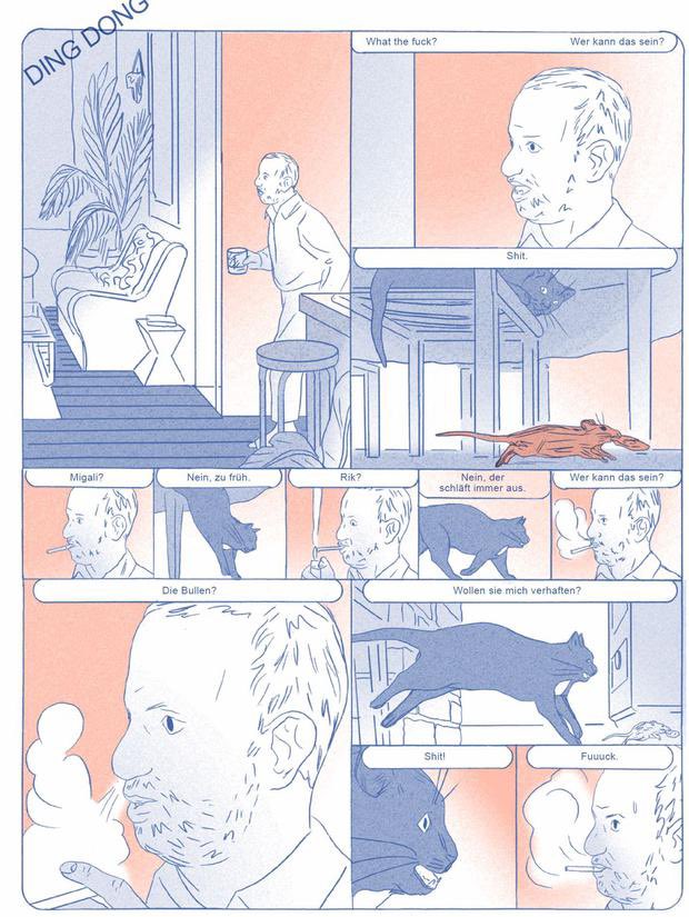 Der in Berlin lebende Künstler Olivier Schrauwen ist gerade für einen Eisner Award nominiert worden, die höchste Auszeichnung der US-Comicbranche (comic-con.org/awards/eisner-…). Sein „Sonntag“ ist auch für mich eines der besten Bücher des Jahres: tagesspiegel.de/kultur/comics/…