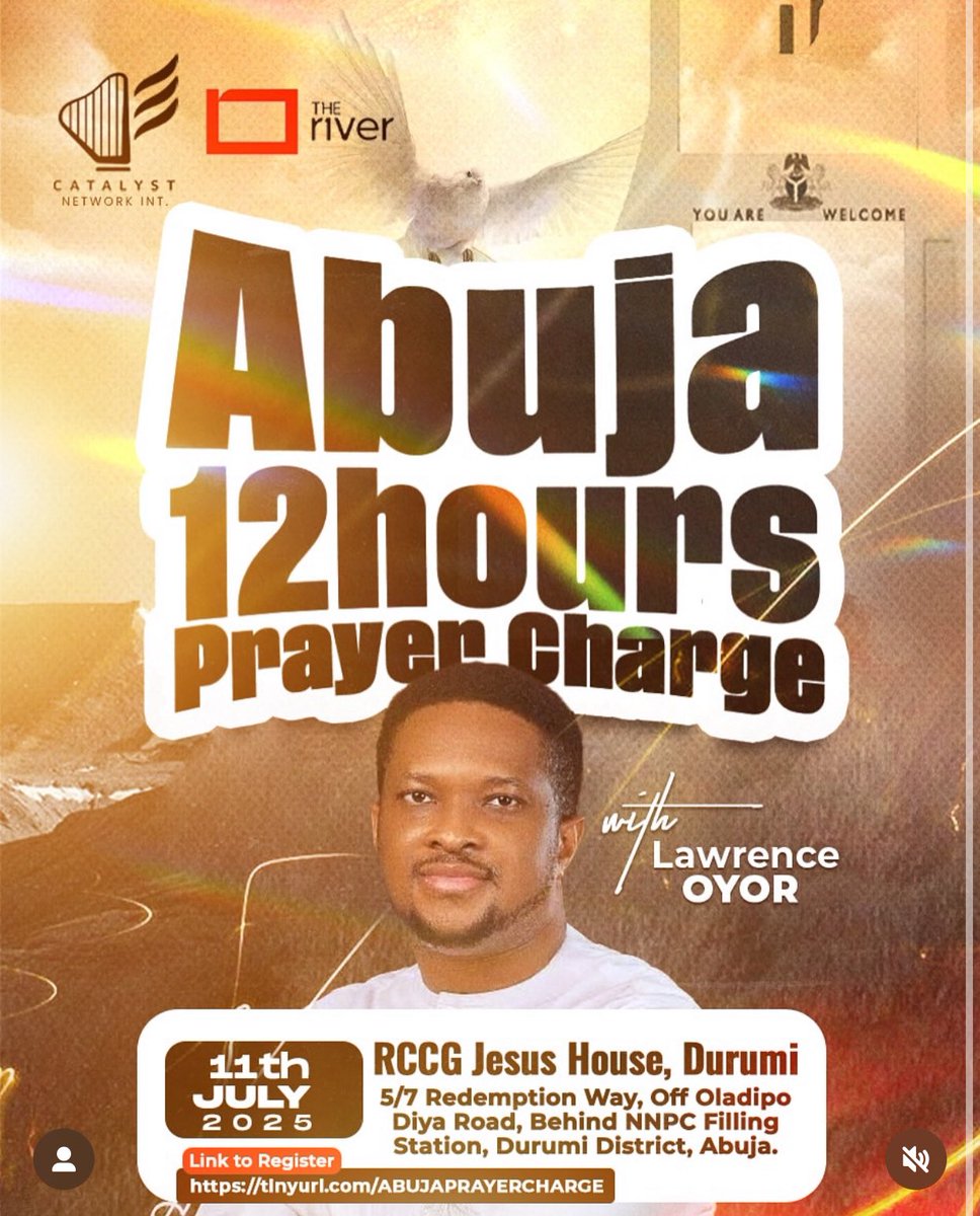 No more laziness
It’s already too late oh

Chakam 📸 

So that when I said we should go for 12 hours prayer charge you will not say is that not too much?🌚

By the way, 12 hours prayer charge ABUJA, July 11th. Save the date