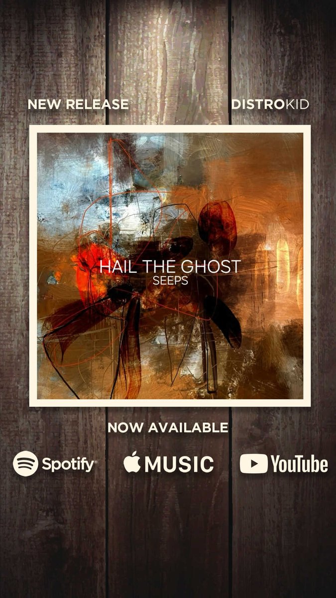 HAIL THE GHOST (@hailtheghost) on Twitter photo RT
**New Single**
'Seeps' - out now!
Recorded by the amazing <a href="/martjamstudios/">Martin</a>
Artwork by Aziz Messoudi 
open.spotify.com/album/5SrUNoTu… RT
**New Single**
'Seeps' - out now!
Recorded by the amazing <a href="/martjamstudios/">Martin</a>
Artwork by Aziz Messoudi 
open.spotify.com/album/5SrUNoTu…