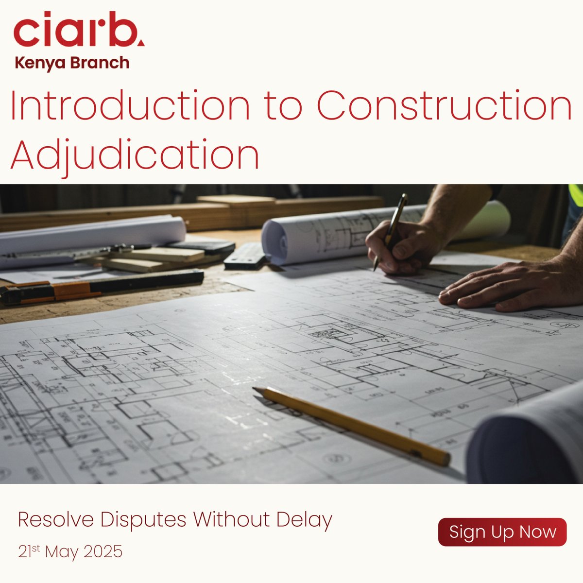 Are you a Quantity Surveyor, Engineer, Architect, Construction Manager, Project Consultant, or Legal Practitioner in the built environment?

Registration closes TODAY for CIArb’s Introduction to Construction Adjudication, and this is your last chance to join.

Disputes in