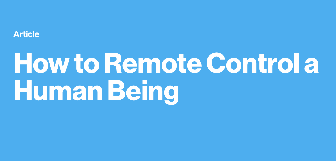 CorinneNokel's tweet photo. @annvandersteel @LisaMcGee0802
What are your thoughts about
REMOTES to BODIES?
#SmartBANs #MicroBANs #MedicalBANs #WBANs
https://t.co/JrLOJunroP https://t.co/JH6IkpWO8l