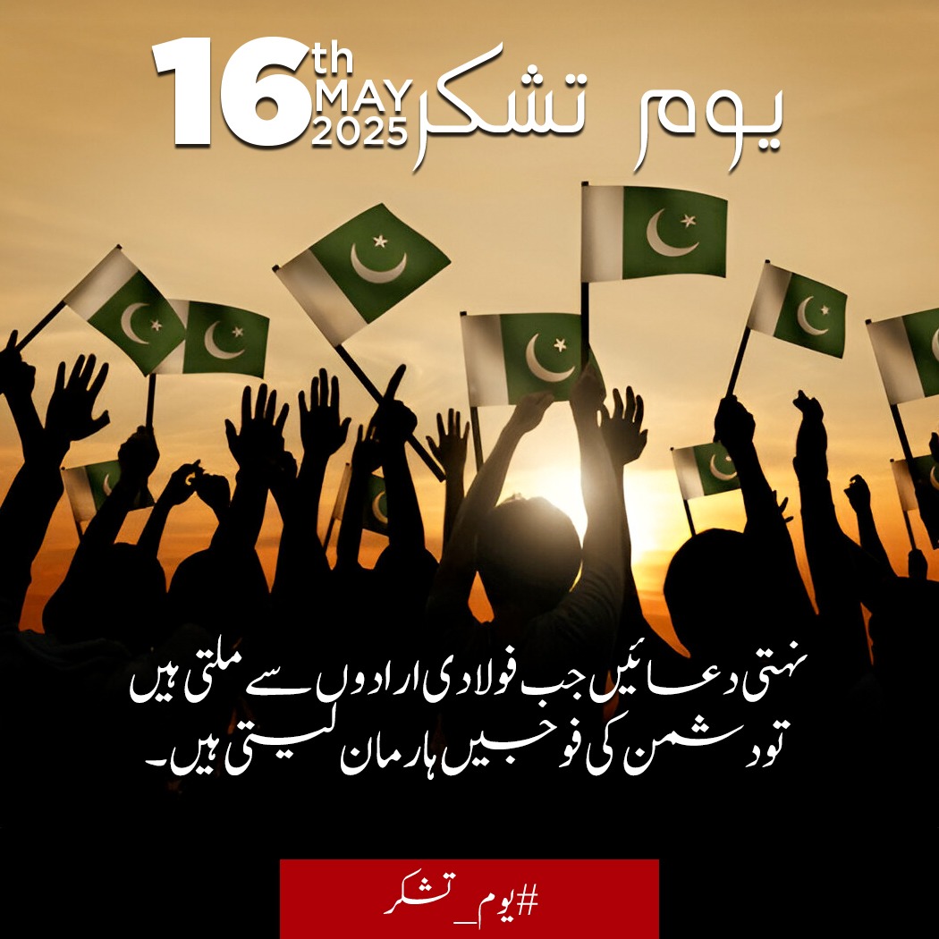 Ameerrind05's tweet photo. Jahan bhi Pakistan ka parcham hai, wahan unki dua hai.  #یوم_تشکر https://t.co/FVPp39WnFt