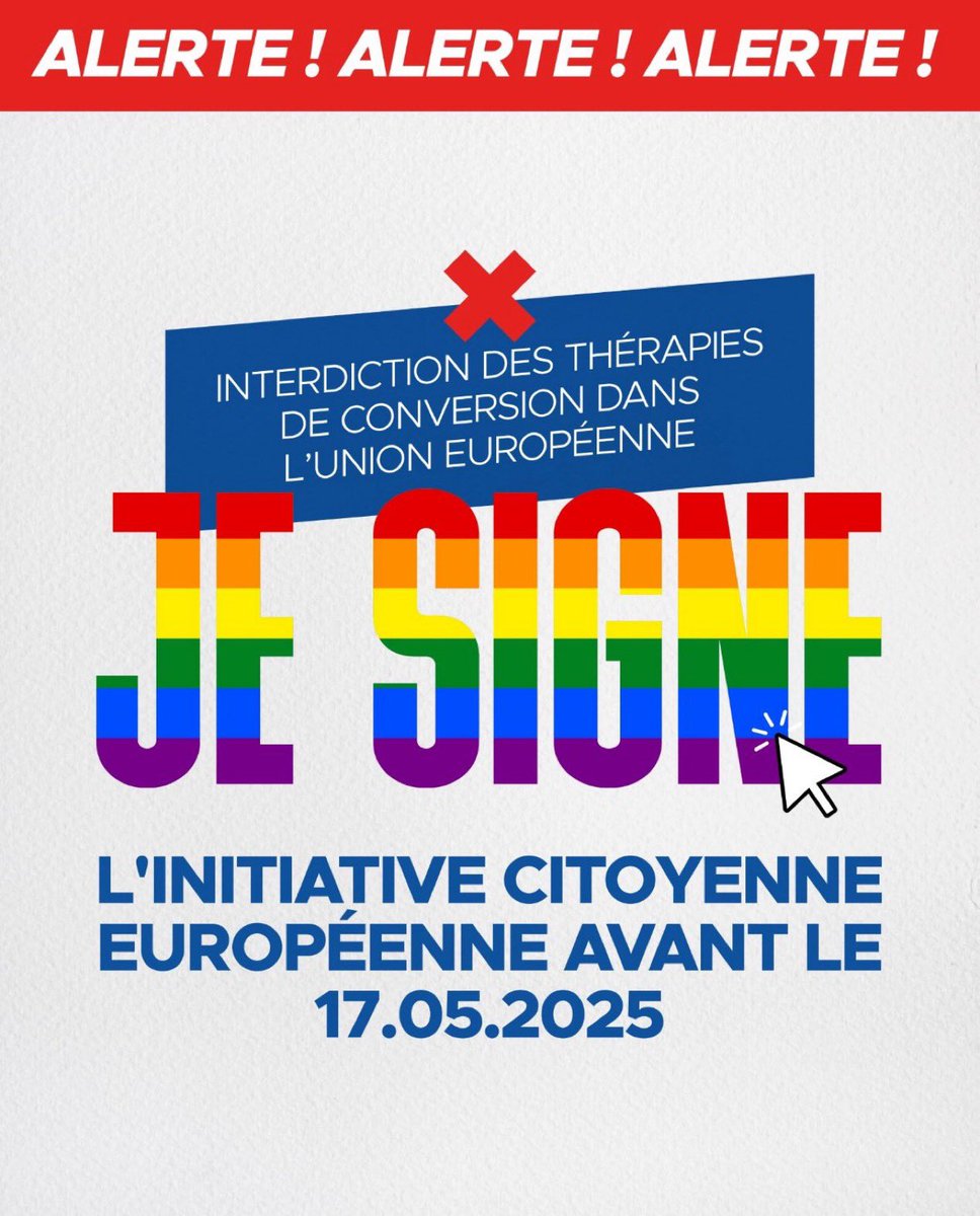 centregaux's tweet photo. Il n’y a rien à « guérir » ! 

Signez la pétition pour demander à l’Europe d’interdire les « thérapies de conversion ».

https://t.co/JkG6YHJjdl https://t.co/tNmkuIu6R1