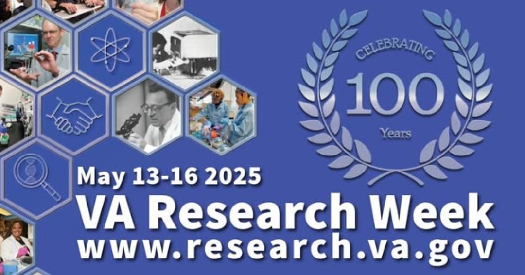 Today, we celebrate 100 years of VA Research, 11 a.m. to 1 p.m., Friday, May 16 in the Milwaukee VA  Matousek Auditorium, 5000 W. National Ave. Featuring a slideshow highlighting our historic campus and research, activities and cake (while supplies last). facebook.com/share/1DHAipBg…