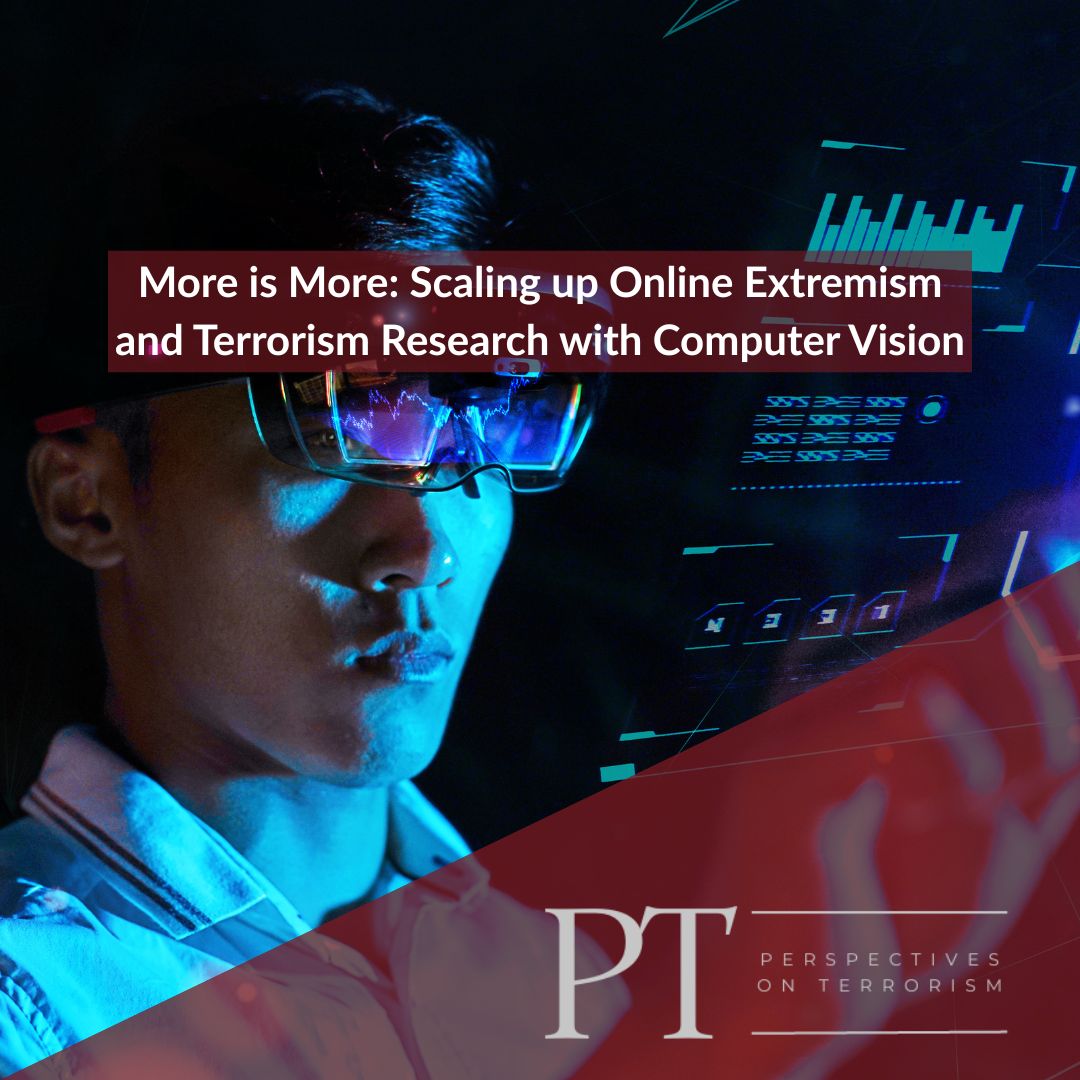 Perspectives on Terrorism (@perspectives_t) on Twitter photo How can scholars and practitioners deal with large amount of data?
In this new article of <a href="/Perspectives_T/">Perspectives on Terrorism</a>, <a href="/StephaneBaele/">Stephane Baele</a> et al. suggest the use of computational visual methods—applying #AI-driven image analysis to #extremist content.
➡️ buff.ly/q3wIjMQ How can scholars and practitioners deal with large amount of data?
In this new article of <a href="/Perspectives_T/">Perspectives on Terrorism</a>, <a href="/StephaneBaele/">Stephane Baele</a> et al. suggest the use of computational visual methods—applying #AI-driven image analysis to #extremist content.
➡️ buff.ly/q3wIjMQ