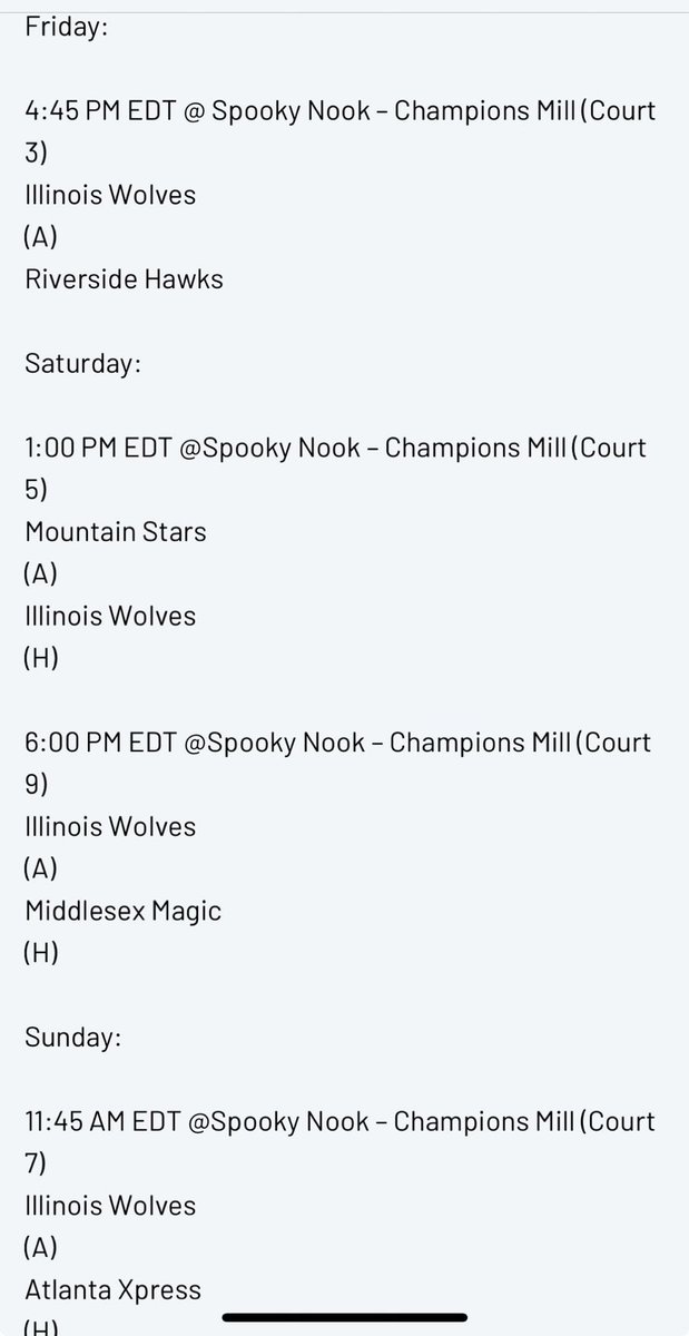 Marshawn Cocroft (@marshawnc3) on Twitter photo Here is my schedule this weekend for UAA session two in Cincinnati, Ohio!!
<a href="/WolvesILL/">Illinois Wolves</a> Here is my schedule this weekend for UAA session two in Cincinnati, Ohio!!
<a href="/WolvesILL/">Illinois Wolves</a>