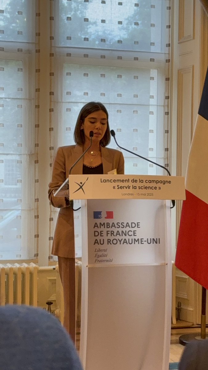 Very happy to represent <a href="/cmacgm/">CMA CGM Group</a> at the launch of École <a href="/Polytechnique/">École polytechnique</a>’s inspiring new campaign «Serving Science» at the <a href="/FranceintheUK/">French Embassy UK🇫🇷🇪🇺</a> to highlight our support for one of its key priorities: nurturing all talents, through the CMA CGM Excellence Fund for Education🇱🇧🇫🇷🇬🇧