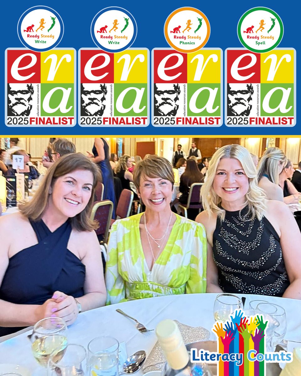 Celebrating our impact-proven resources rooted in school improvement! ✨

We were proud to be finalists four times at the #ERAAwards2025 – a true testament to the excellence of our Writing, Phonics and Spelling programmes.

A huge thank you to our leading expert consultants –