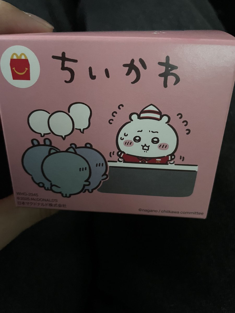 久しぶりにハッピーセット買ったわ