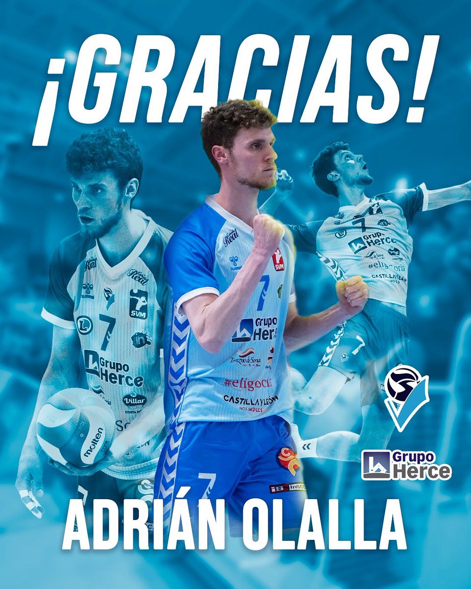 🌟 Se va un guerrero, queda una leyenda.
Adrián Olalla deja su casa, Grupo Herce Soria, rumbo a Lovaina.
1.358 puntos, un subcampeonato y llamado con la selección absoluta.
Gracias por todo, capitán celeste.
💙 Esto no es un adiós… es un hasta pronto.