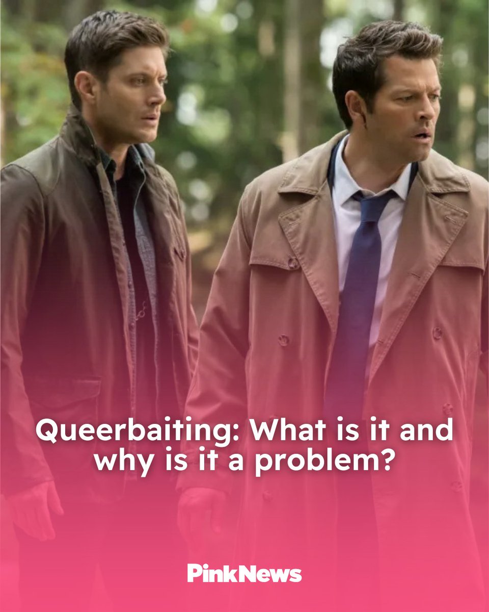 PinkNews's tweet photo. Queerbaiting: What is it and why is it a problem? ➡️ https://t.co/I5qWUPKxcB https://t.co/DENwRsfgFh