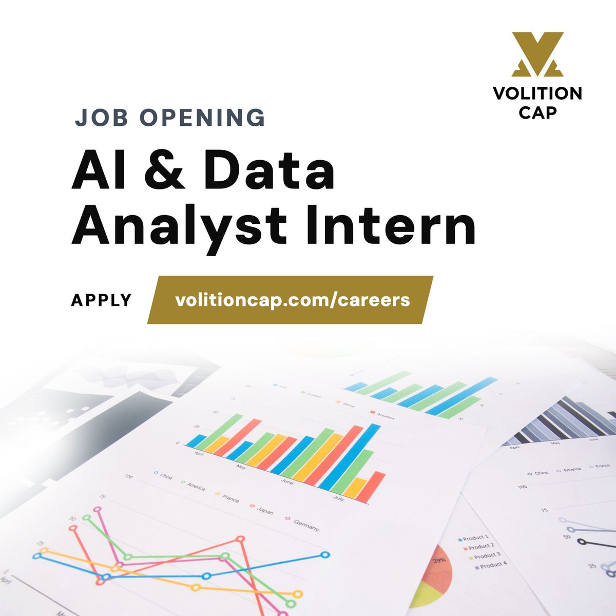 At <a href="/volitioncap/">Volition Cap</a>, we believe smart decisions come from clean data and practical AI tools. As our next AI &amp; Data Analyst Intern, you’ll turn complex data into useful insights, build lightweight automations, and explore how AI can make our work better and faster.

You’ll get