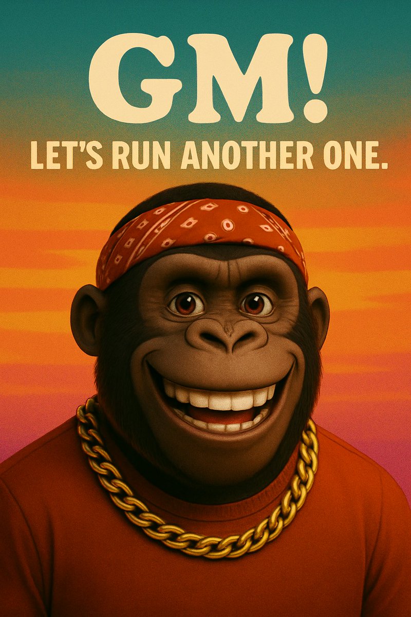 GM!
If you’re here again — you’re already ahead.
Let’s run another one.