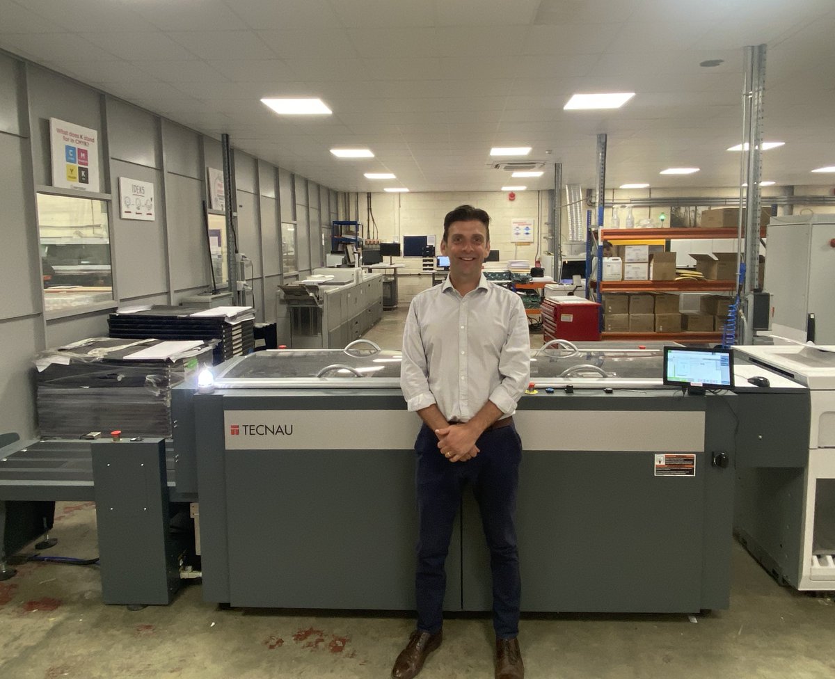 Discover why full service litho and digital print specialist ESP has invested in a Tecnau BookReady B3 dynamic cut &amp; stack solution to improve efficiencies, reduce costs and explore new market opportunities bit.ly/3F4AyXR
