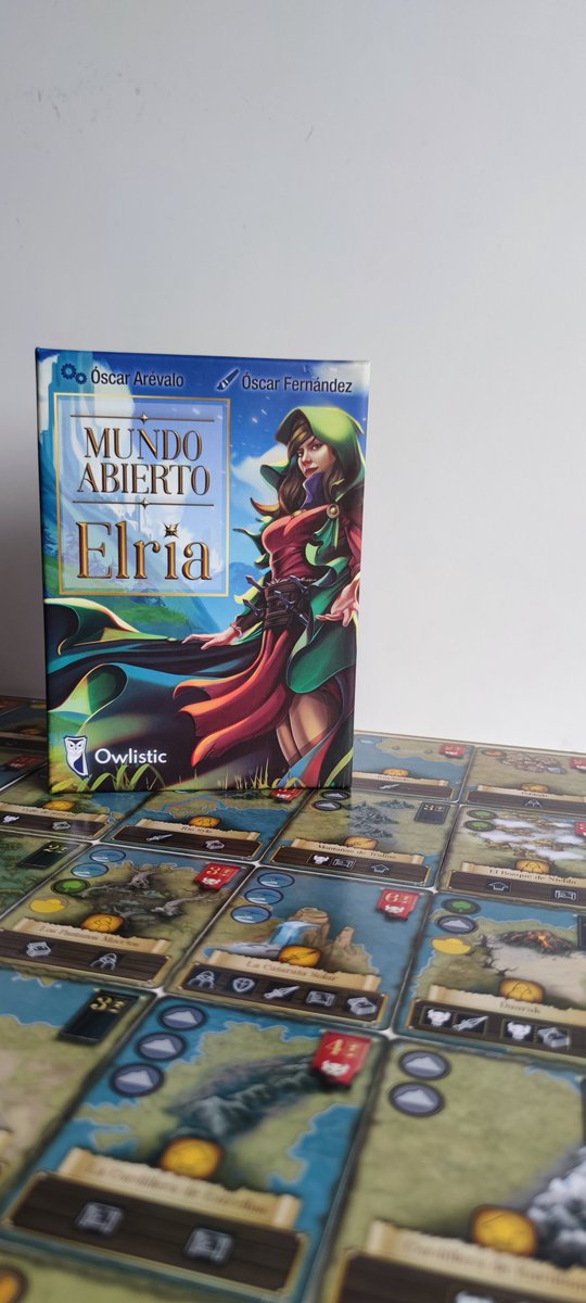 ¡Ya puedes comprar Mundo Abierto: Elria!
Si quieres saber dónde encontrarlo, puedes consultar qué tiendas lo tienen (que son geniales) en este enlace: 
owlisticgames.com/en-que-tiendas…