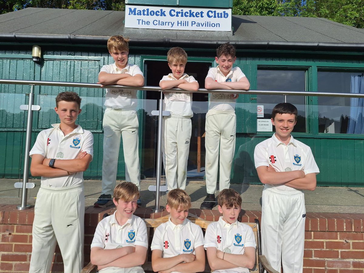 WEDNESDAY NIGHT WIN!! 🏏🙌

MCMCC overcame Darley Dale on Wednesday evening, winning by 24 runs in a high scoring game!

All players gave it everything, with backing up in the field outstanding. POTM was Oli A, for his swashbuckling 30*!

Top batting! 👏

#MCMCC | #MatlockCricket