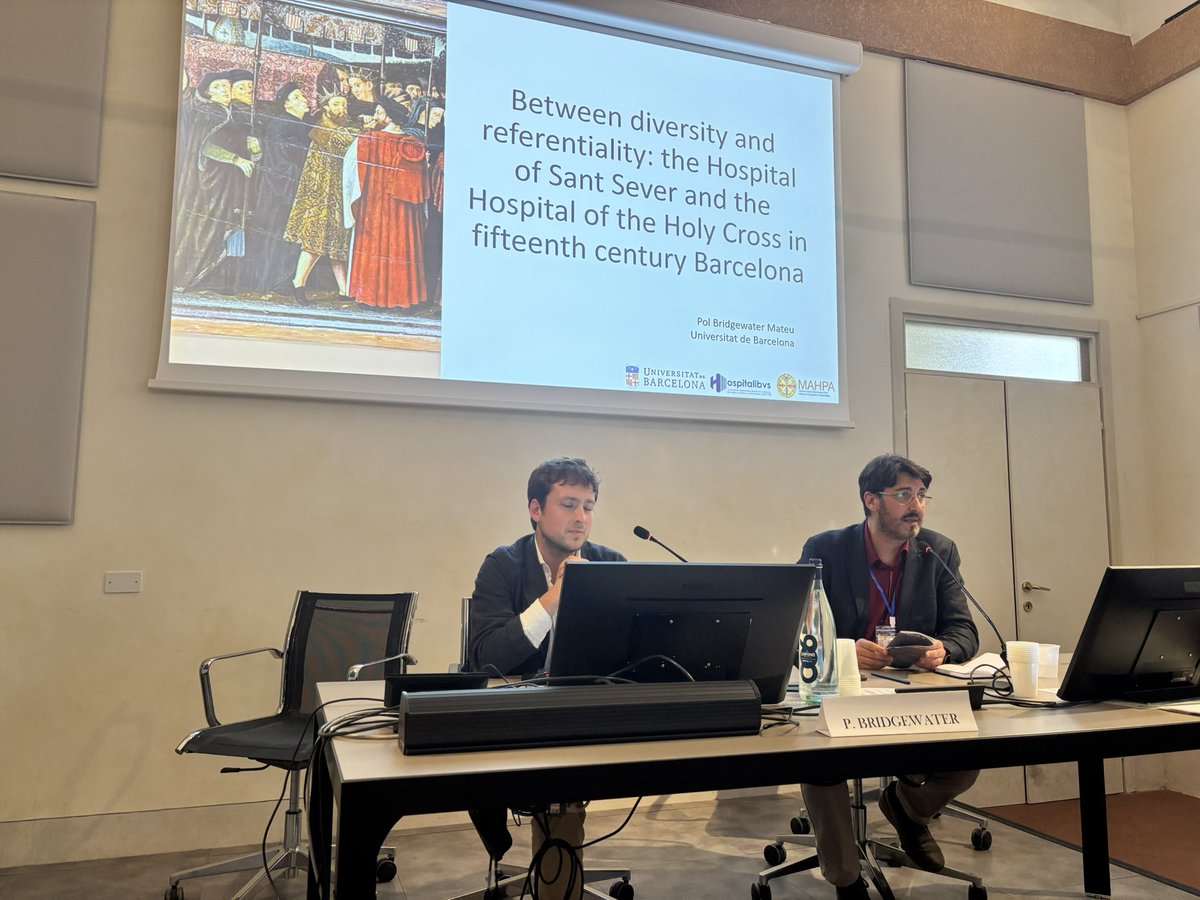 hospitalibvs's tweet image. Tanquem la darrera sessió que monopolitzen els hospitals de la Sta Creu i St Sever de Barcelona amb les aportacions de Pol Bridgewater (@MAHPA_UB  i @hospitalibvs), Josep Capdeferro (@UPFBarcelona) i Josep M. Comelles i @jbarceloprats (@universitatURV)